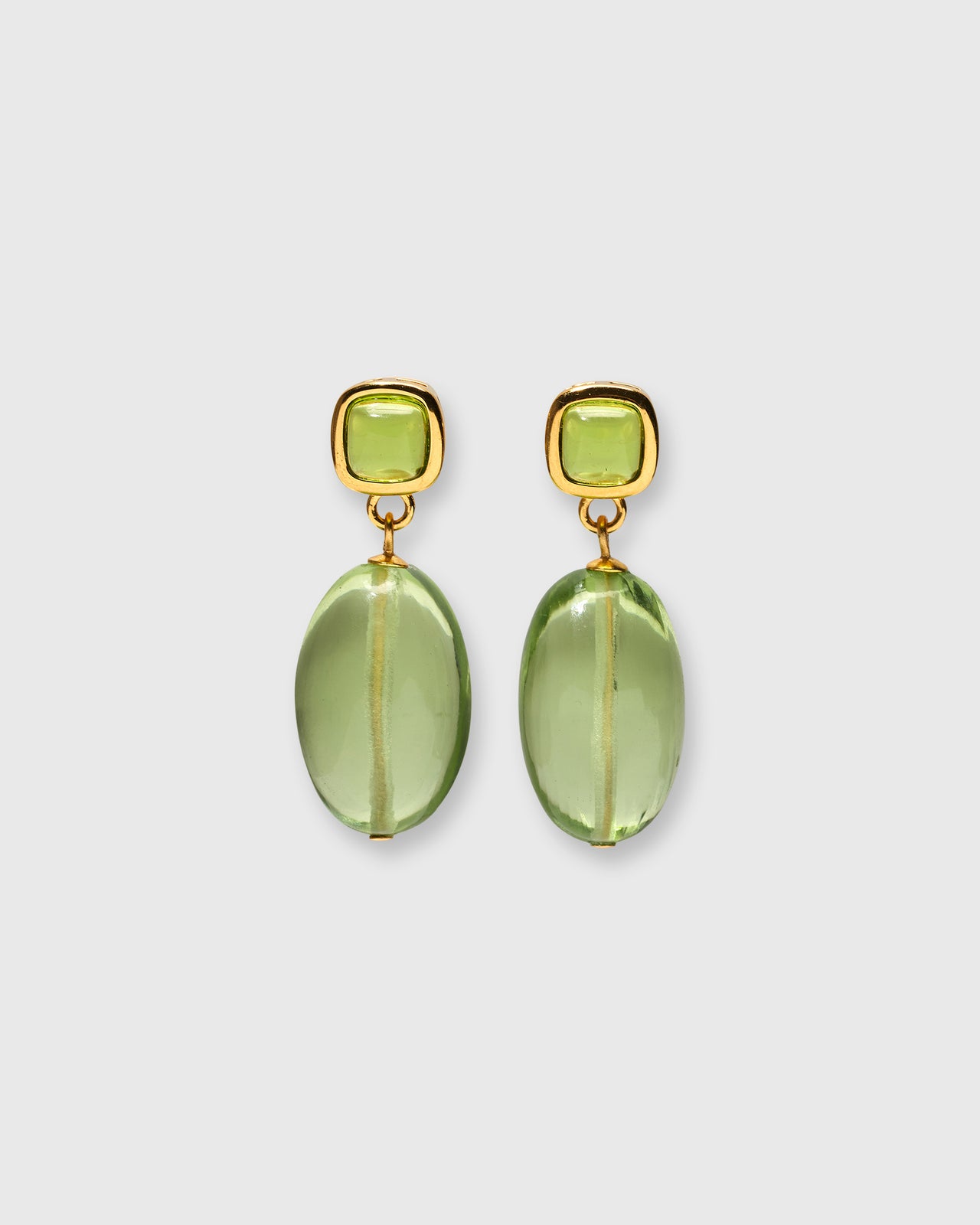 Verdant Earrings in Grove