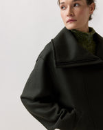 Load image into Gallery viewer, Funnel Biker Jacket in Dark Khaki
