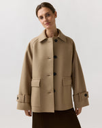 Load image into Gallery viewer, Raglan Jacket in Tan
