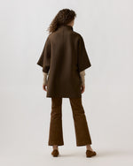 Load image into Gallery viewer, Kimono Coat in Teddy Brown
