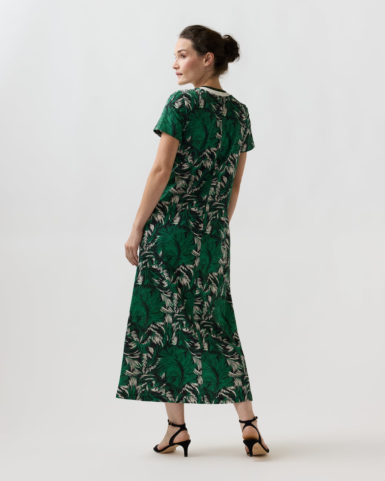 Sporty Swing Dress in Quill