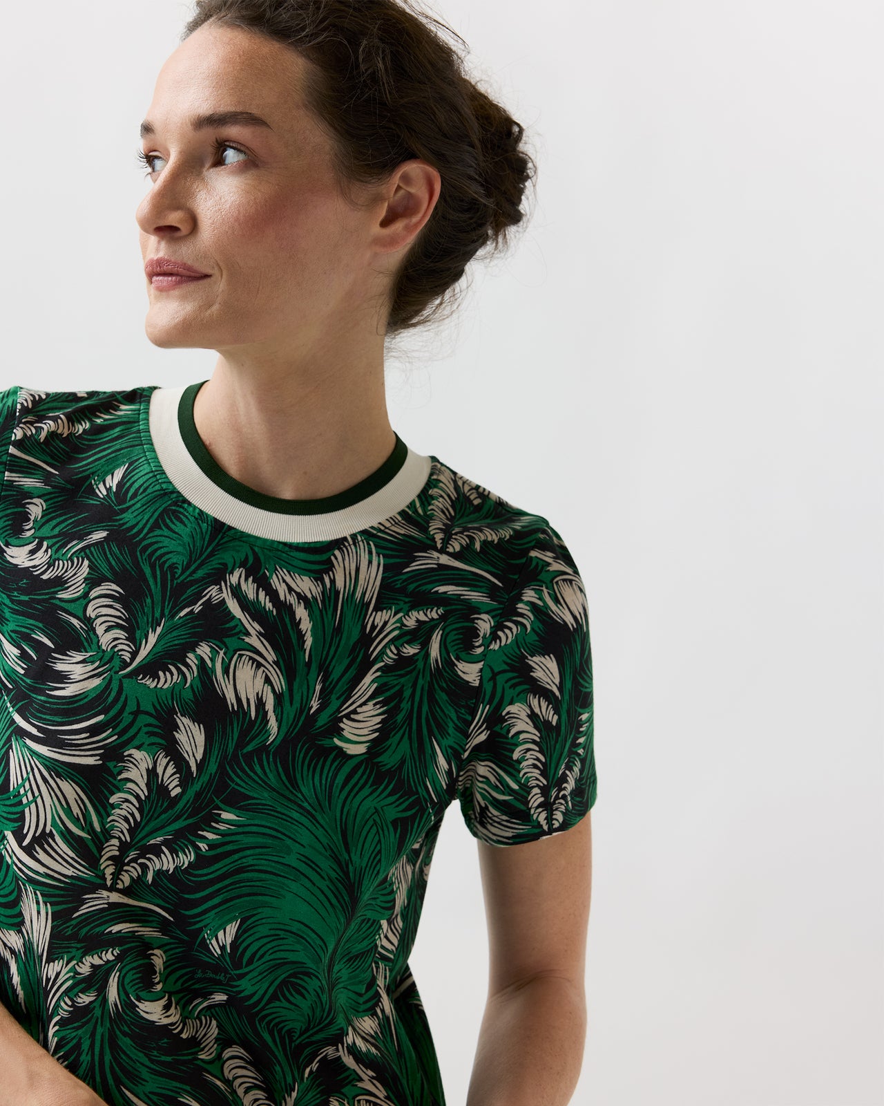 Sporty Swing Dress in Quill