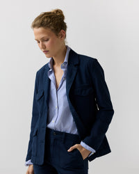 Military Jacket in Marine