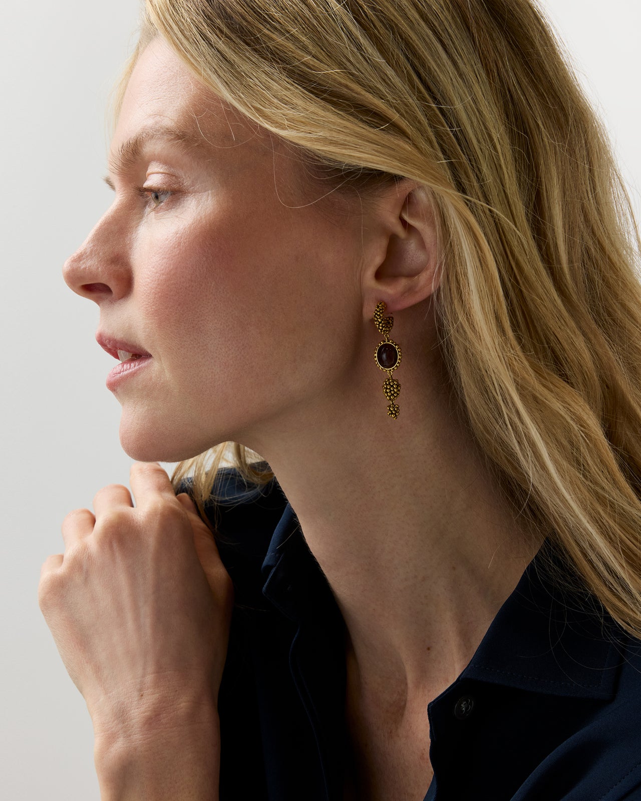 Makoma Earrings in Gold