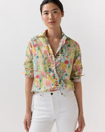 Load image into Gallery viewer, Tomboy Popover Shirt in Multi Tresco Liberty Fabric
