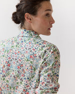 Load image into Gallery viewer, Western Shirt in Alabaster/Multi Tapestry Liberty Fabric
