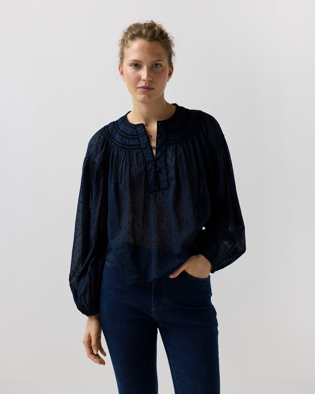 Klara Blouse in Nightfall