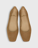 Load image into Gallery viewer, Cecelia Flat in Hazelnut Suede
