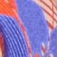 Reversible Silk Square Scarf in Four Square Multi