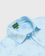 Load image into Gallery viewer, Court Polo in Sky/White Tie-Dye Pima Pique
