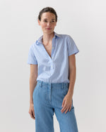 Load image into Gallery viewer, Scout Shirt in Light Blue Banker Stripe
