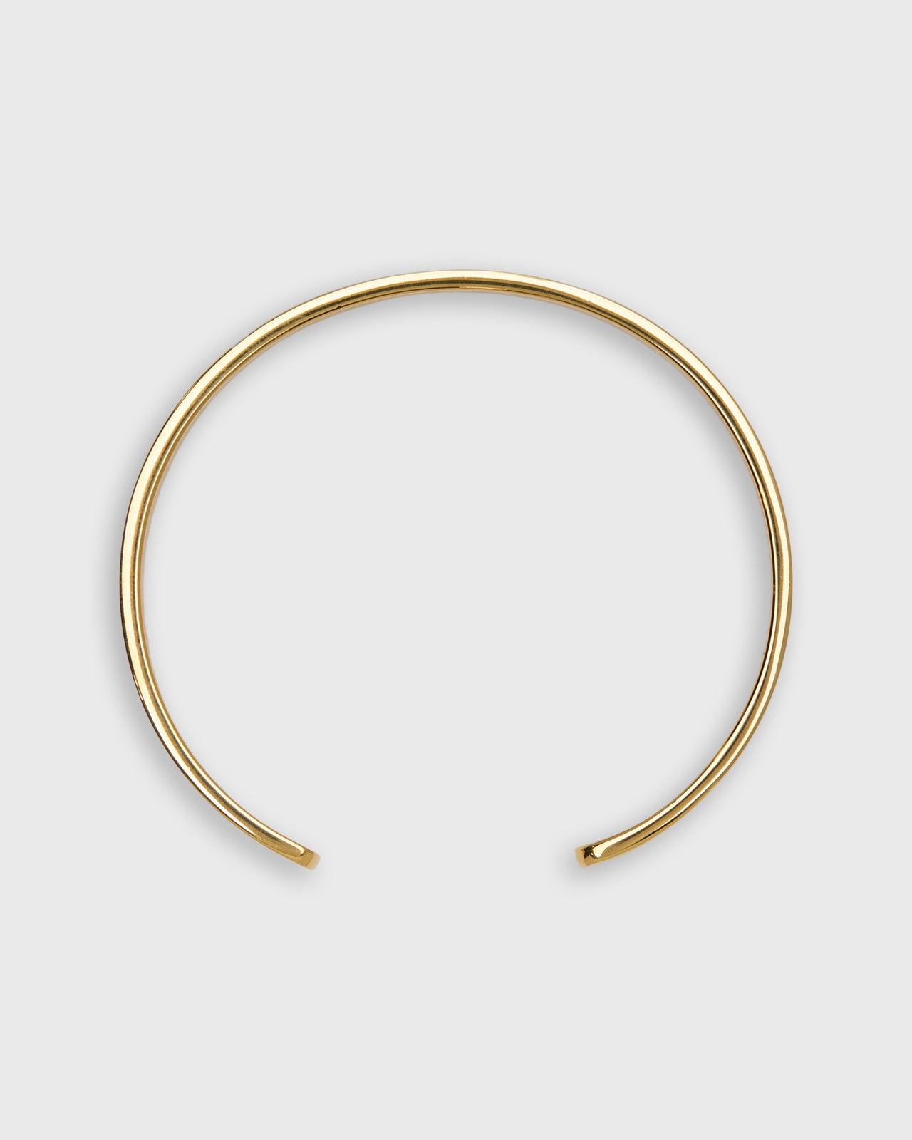 Flat Cuff Bracelet in Gold