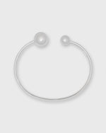 Load image into Gallery viewer, Ball Cuff Bracelet in Silver
