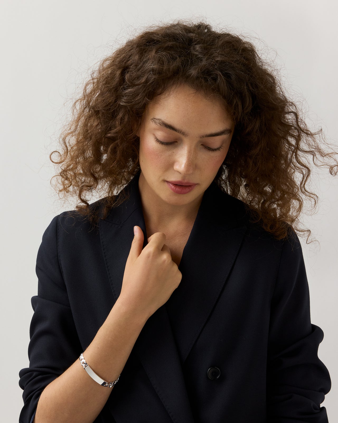 Classic ID Bracelet in Silver