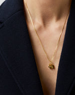Load image into Gallery viewer, Heart Trio Pendant in Gold
