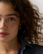 Load image into Gallery viewer, Loop Hoop Earrings in Gold
