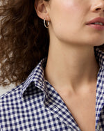 Load image into Gallery viewer, Small Classic Hoop Earrings in Silver
