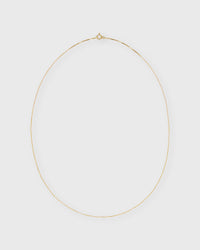 Box Chain Necklace in Gold