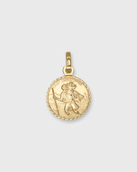 St. Christopher Pendant in Gold