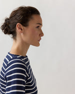 Load image into Gallery viewer, Tiny Sleeper Hoop Earrings in Silver
