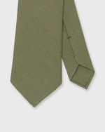 Load image into Gallery viewer, Hand-Rolled Linen Woven Tie in Summer Olive
