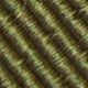 Hand-Rolled Mogador Tie in Olive/Navy/Dutch Stripe