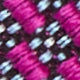 Hand-Rolled Mogador Tie in Berry/Sky Floral Mosaic