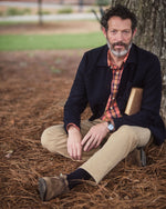 Load image into Gallery viewer, Chore Jacket in Navy Wool Melton
