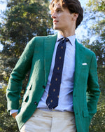 Load image into Gallery viewer, Kincaid No. 2 Jacket in Green Linen Hopsack

