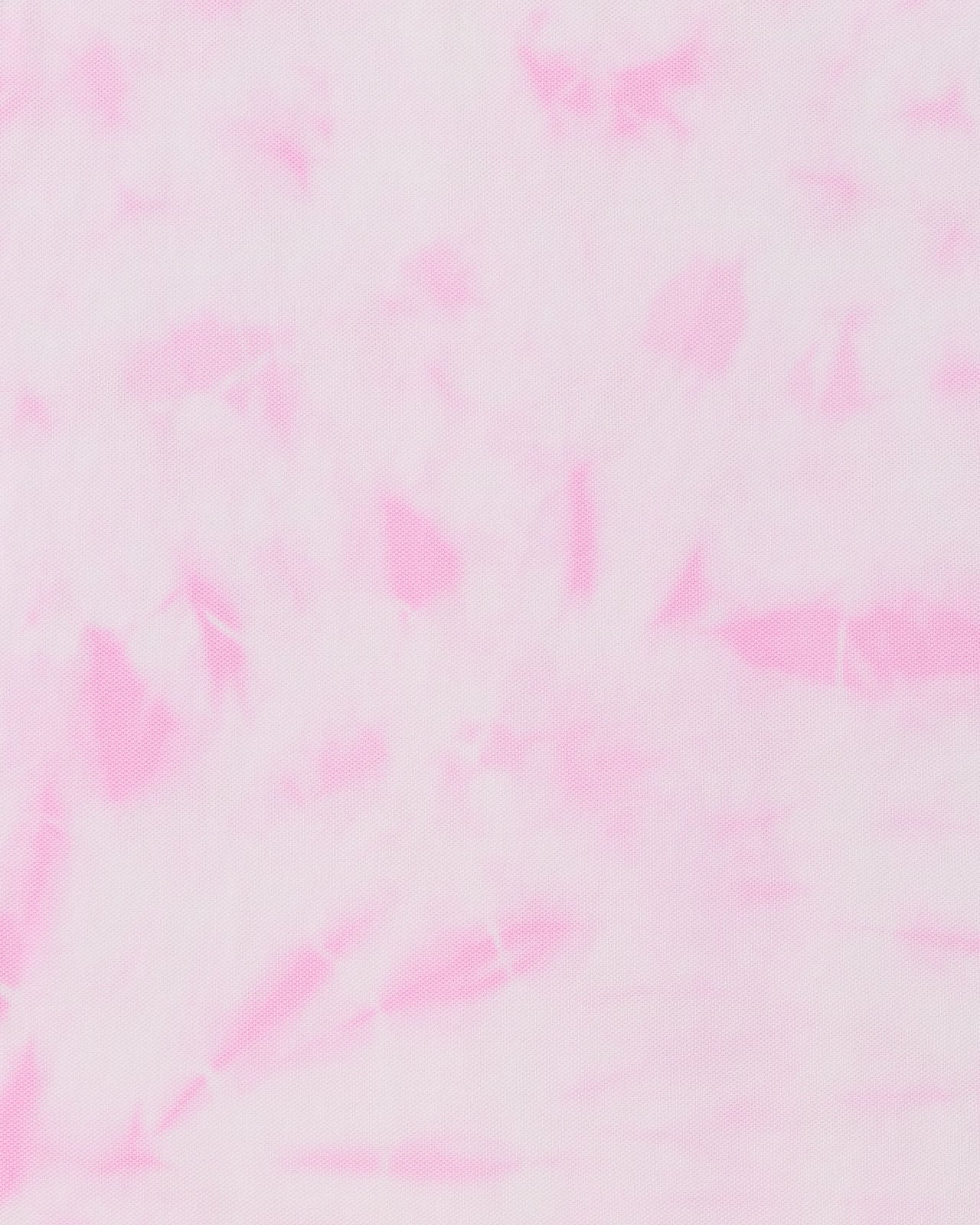 Short-Sleeved Polo in Pink/White Tie-Dye Pima Pique