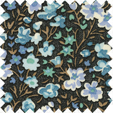 Made-to-Order Anaya Popover Dress in Blue Multi Phoebe & Jo Liberty Fabric