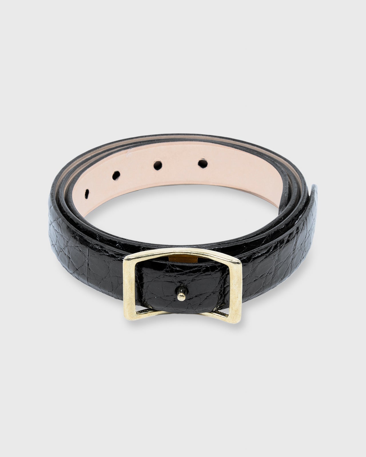 1" Conroy Belt Black Alligator