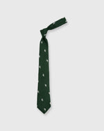 Load image into Gallery viewer, Silk Club Tie Hunter/White/Sky Swallow
