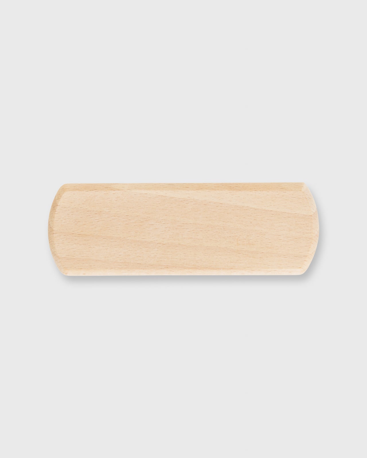 Shoe Shine Brush Untreated Beechwood/Light Bristles