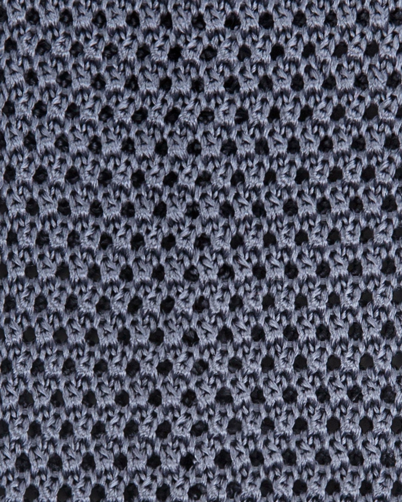 Silk Knit Tie Slate
