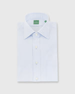 Load image into Gallery viewer, Spread Collar Dress Shirt Sky Poplin
