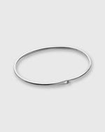 Load image into Gallery viewer, Wire Bangle Bracelet in Sterling Silver
