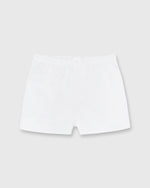 Load image into Gallery viewer, Button-Front Boxer Short White Poplin
