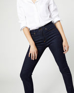Load image into Gallery viewer, Straight Leg 5-Pocket Jean in Indigo Stretch Denim
