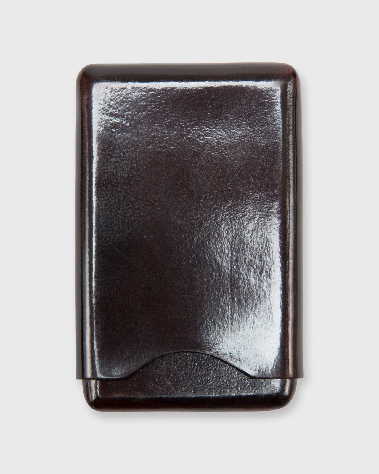 Card Case Dark Brown Leather