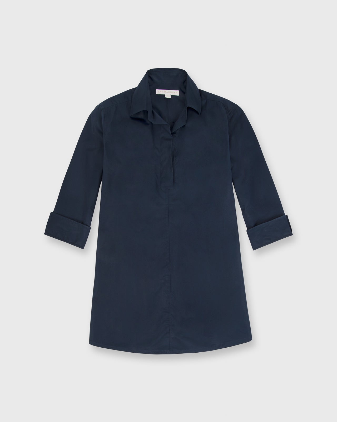 Designer Tunic Navy Poplin