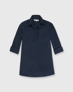 Load image into Gallery viewer, Designer Tunic Navy Poplin
