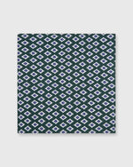 Load image into Gallery viewer, Cotton Print Pocket Square Forest Aztec
