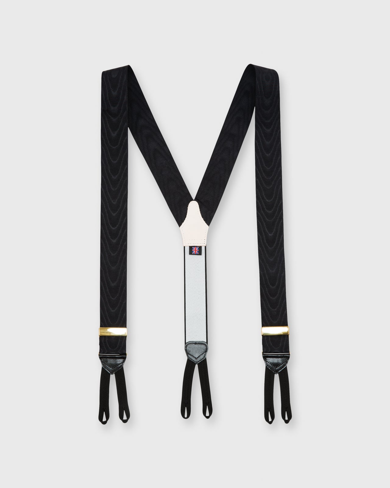 Moire Braces Black