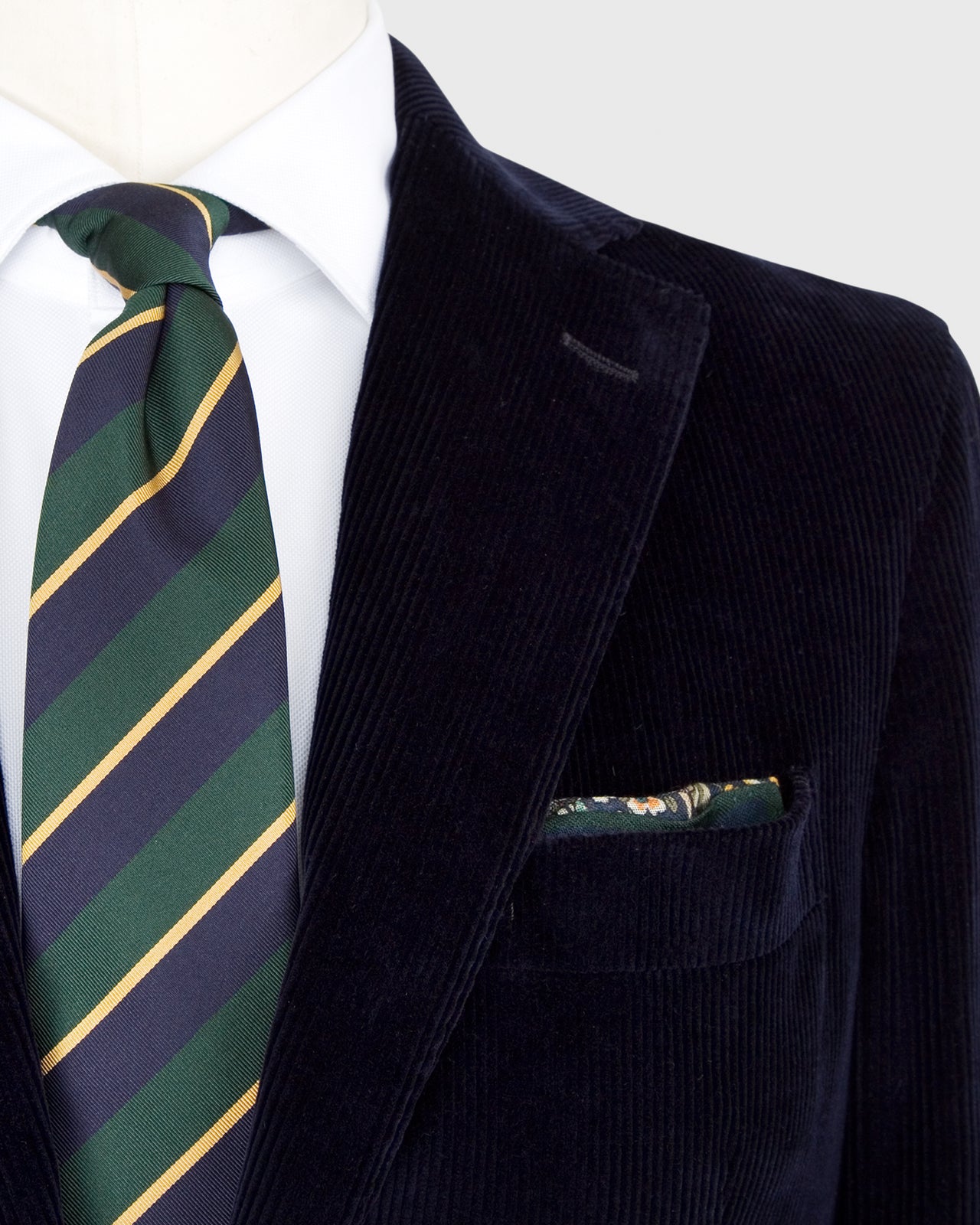 Garment-Dyed Kincaid No. 1 Jacket Navy Washed Corduroy