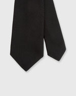 Load image into Gallery viewer, Silk Fino Grenadine Tie Black
