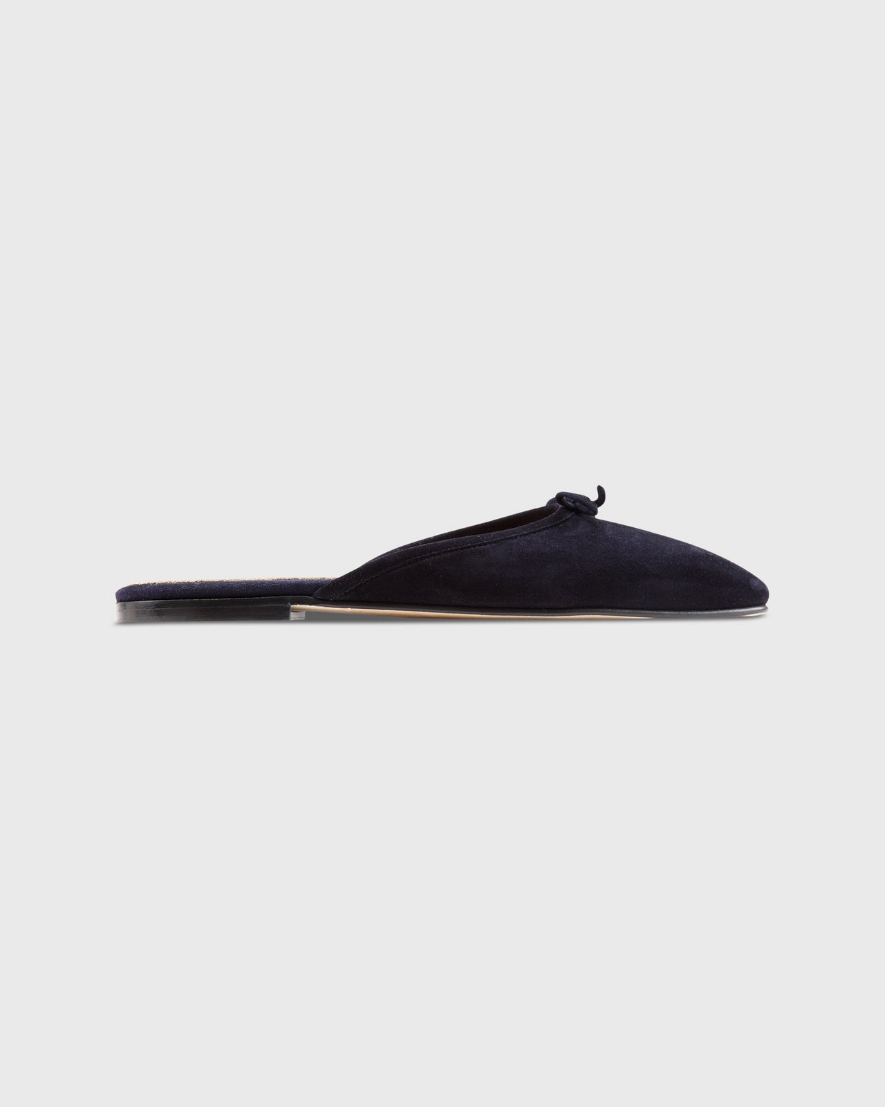 Joy Mule Navy Suede
