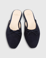Load image into Gallery viewer, Joy Mule Navy Suede
