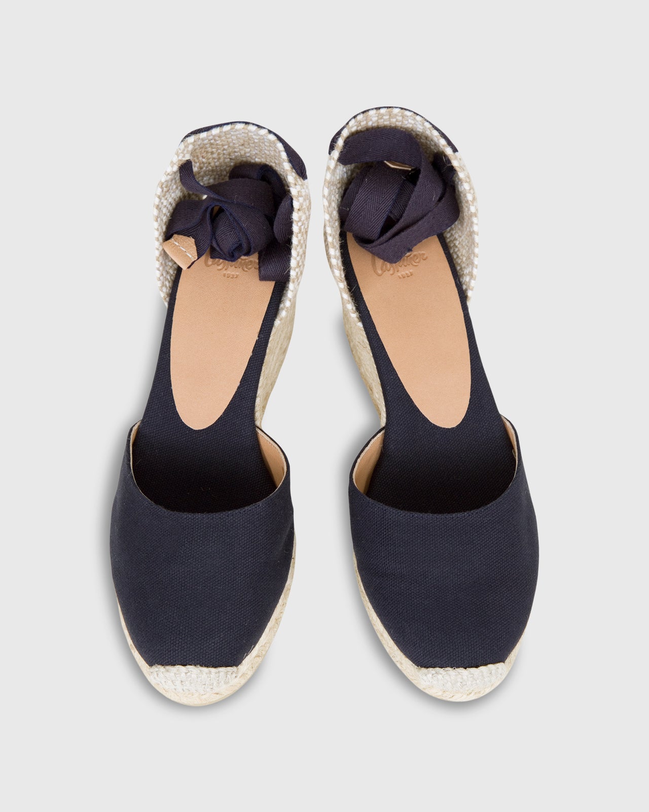 Low Carina Espadrille Navy Canvas