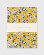 Load image into Gallery viewer, Bandana Marigold Peach Blossom Liberty Fabric
